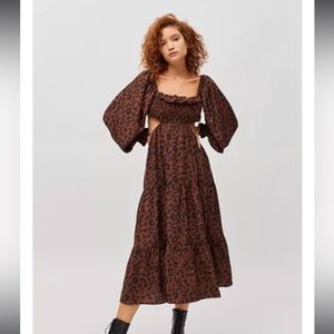 Urban outfitters cheetah print dress